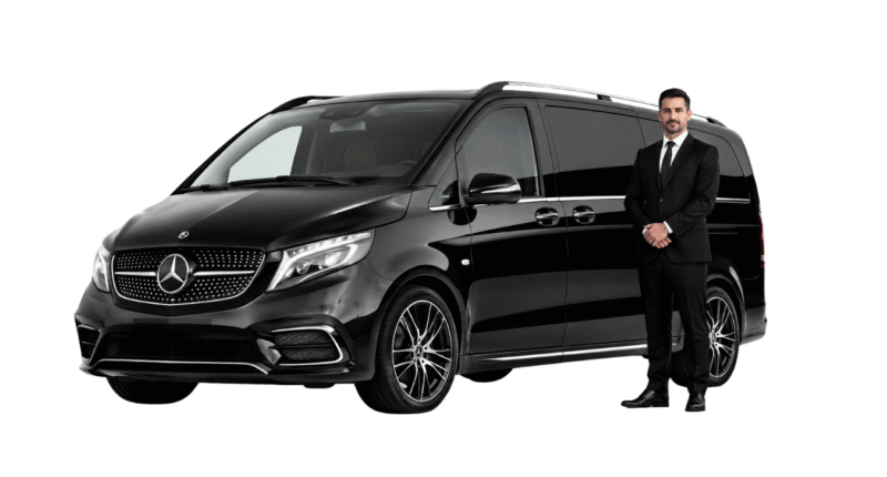 V Class Vip Van Chauffeur Service 1